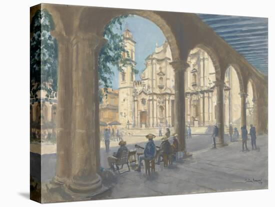 Plaza De La Catedral, 2010-Julian Barrow-Premier Image Canvas