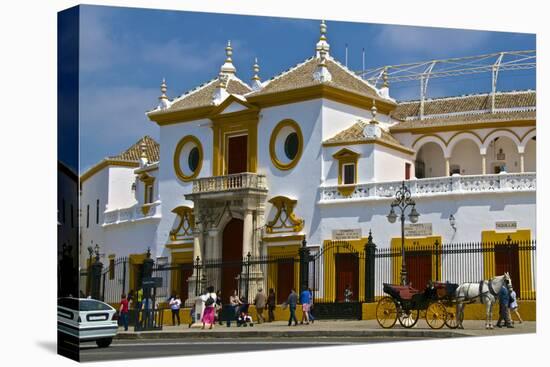 Plaza De Toros, Seville, Andalusia, Spain, Europe-Guy Thouvenin-Premier Image Canvas