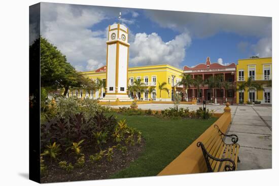 Plaza Del Sol in Cozumel, Mexico-Michel Benoy Westmorland-Premier Image Canvas