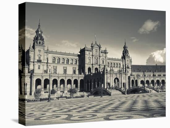 Plaza Espana, Seville, Spain-Walter Bibikow-Premier Image Canvas