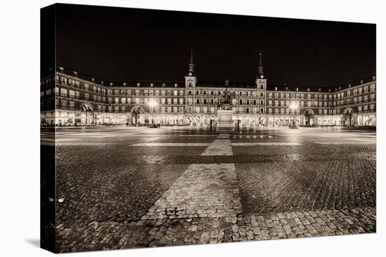 Plaza Mayor After Midnight, Madrid, Spain-George Oze-Premier Image Canvas