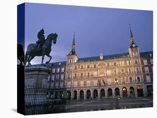 Plaza Mayor, Madrid, Spain-Jon Arnold-Premier Image Canvas