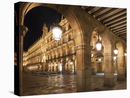 Plaza Mayor, Salamanca, Spain-Walter Bibikow-Premier Image Canvas