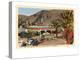 Plaza, Palm Springs, California-null-Stretched Canvas