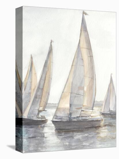 Plein Air Sailboats I-Ethan Harper-Stretched Canvas