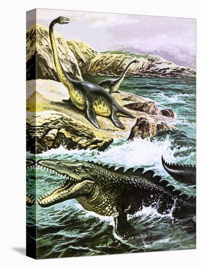 Plesiosaurus-Payne-Premier Image Canvas