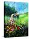 Plucking flowers-Pol Ledent-Stretched Canvas