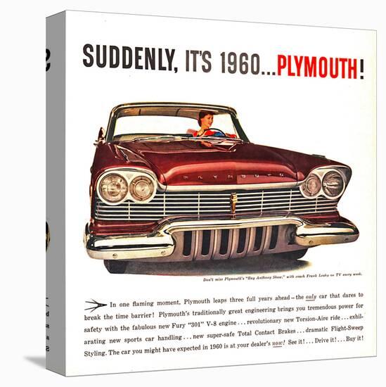 Plymouth - Suddenly It's 1960-null-Stretched Canvas