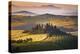 Podere Belvedere, San Quirico D'Orcia, Tuscany, Italy. Sunrise over the Farmhouse and the Hills.-ClickAlps-Premier Image Canvas