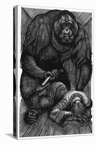 Poe: Rue Morgue, 1841-Fritz Eichenberg-Premier Image Canvas