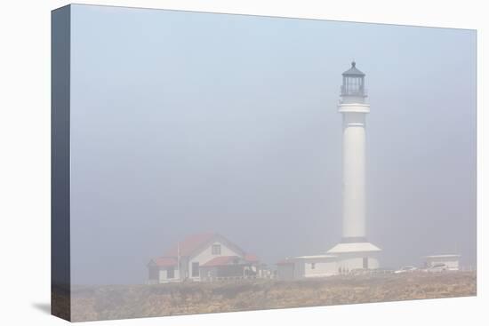 Point Arena Lighthouse in Fog-Richard Cummins-Premier Image Canvas