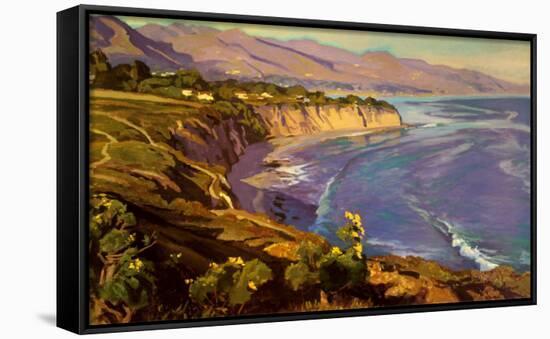 Point Dume Cove-John Comer-Stretched Canvas
