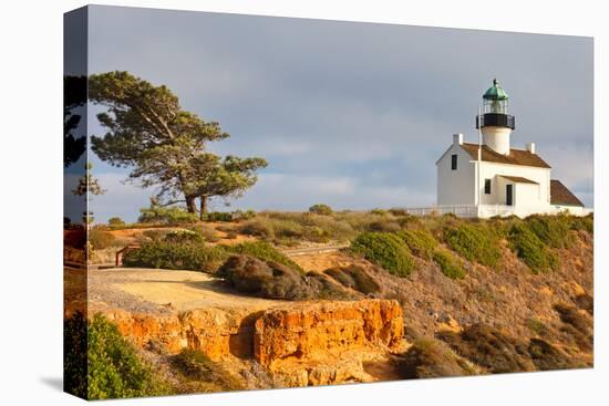 Point Loma Lighthouse in Cabrillo National Park, San Diego-sborisov-Premier Image Canvas