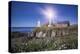 Pointe Saint Mathieu Lighthouse by Night-Philippe Manguin-Premier Image Canvas