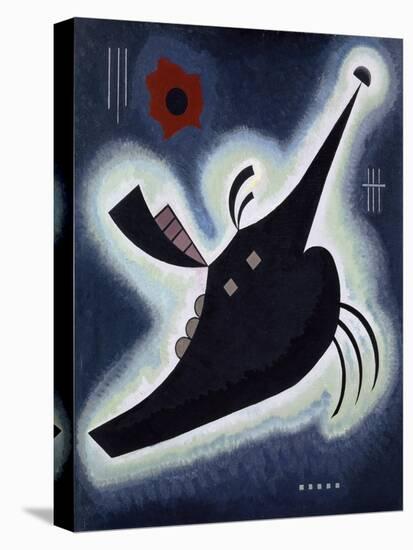 Pointed Black, 1931 (Oil on Board)-Wassily Kandinsky-Premier Image Canvas