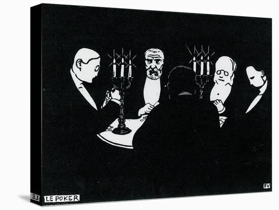 Poker, 1896-Félix Vallotton-Premier Image Canvas