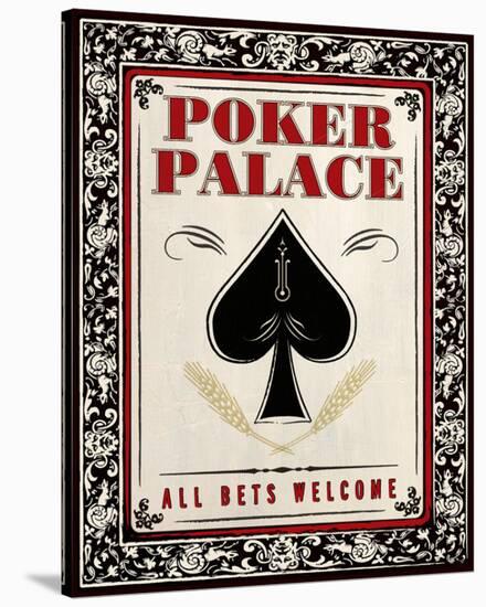 Poker Palace-null-Stretched Canvas