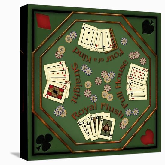 Poker Table-Kate Ward Thacker-Premier Image Canvas