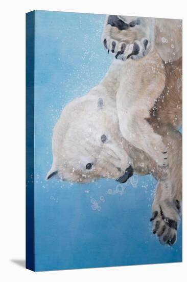 Polar bear ballet, detail, 2012-Odile Kidd-Premier Image Canvas