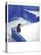 Polaroid of a Cat Sitting on Whitewashed Path, Chefchaouen, Morocco, North Africa, Africa-Lee Frost-Premier Image Canvas