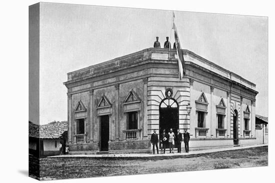 Police Magistrate's Office, Carapegua, Paraguay, 1911-null-Premier Image Canvas