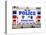 Police Truck, Police Department City of New York, Nypd, US, USA, White Frame, Full Size Photography-Philippe Hugonnard-Stretched Canvas