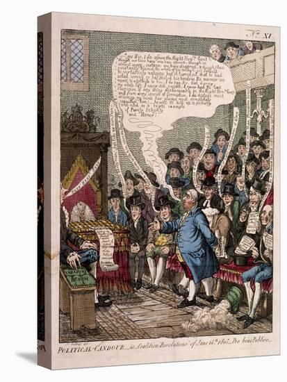 Political Candour - I.E. Coalition Resolutions of June 14th 1805-James Gillray-Premier Image Canvas