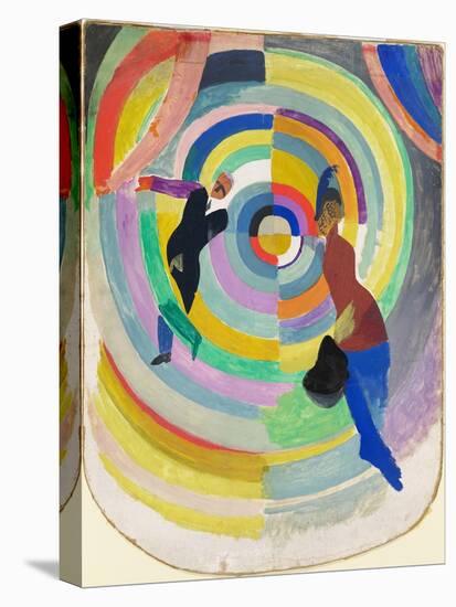Political Drama, by Robert Delaunay, 1914, French painting,-Robert Delaunay-Stretched Canvas
