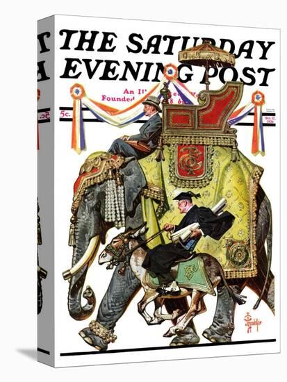 "Political Party Symbols," Saturday Evening Post Cover, October 17, 1936-Joseph Christian Leyendecker-Premier Image Canvas