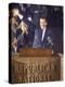 Politician Richard Nixon Waving From Platform at Republican National Convention-John Dominis-Premier Image Canvas