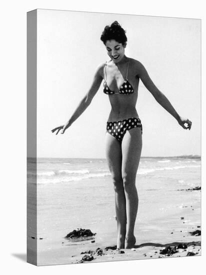 Polka Dot Bikini 1950s-null-Premier Image Canvas