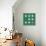 Polka Dot Emerald-Tom Grijalva-Stretched Canvas displayed on a wall