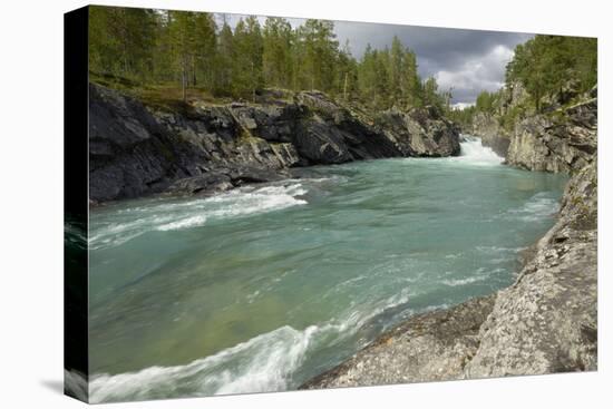 Pollfoss Waterfall, Otta River, Oppland, Norway, Scandinavia, Europe-Gary Cook-Premier Image Canvas