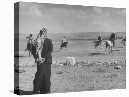 Polo Is Played on Amman Airport-null-Premier Image Canvas