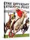 "Polo Match," Saturday Evening Post Cover, June 9, 1934-Maurice Bower-Premier Image Canvas