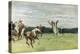 Polo player in Jenisch-Park, Hamburg 1902 - 1903-Max Liebermann-Premier Image Canvas