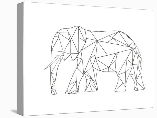 Poly Elephant-Pam Varacek-Stretched Canvas