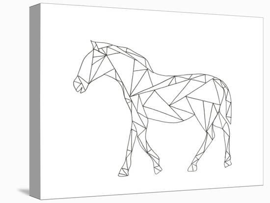 Poly Horse-Pam Varacek-Stretched Canvas