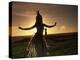 Polynesian Dancer, Ahu Tahai, Easter Island-Angelo Cavalli-Premier Image Canvas