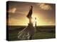 Polynesian Dancer, Ahu Tahai, Easter Island-Angelo Cavalli-Premier Image Canvas