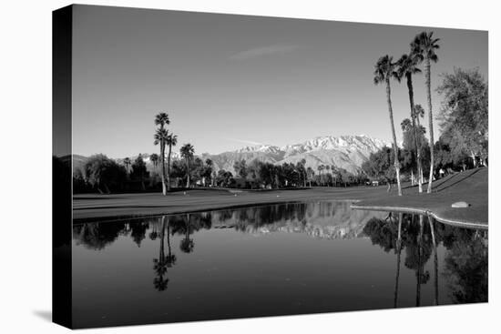 Pond in a golf course, Desert Princess Country Club, Palm Springs, Riverside County, California...-null-Premier Image Canvas