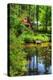 Pond Vertical with a Frame-Robert Goldwitz-Premier Image Canvas