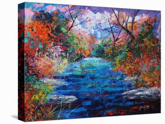 Pond-Joseph Marshal Foster-Stretched Canvas