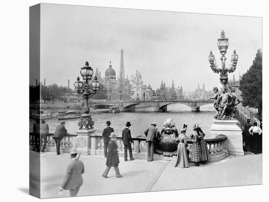 Pont Alexandre III - Exposition Universelle de Paris En 1900-French Photographer-Premier Image Canvas