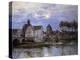 Pont De Moret at Sunset; Le Pont De Moret Au Soleil Couchant, 1892-Alfred Sisley-Premier Image Canvas