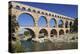 Pont Du Gard, Roman Aqueduct, River Gard, Languedoc-Roussillon, Southern France, France-Markus Lange-Premier Image Canvas