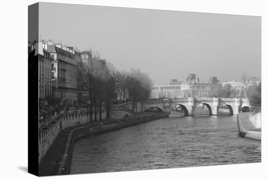 Pont Neuf over the River Seine, Paris, as Seen from the Boulevard Du Palais on the Pont Au Change-Robert Such-Premier Image Canvas