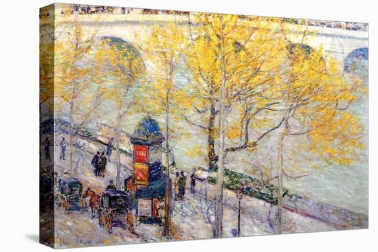 Pont Royal, Paris-Childe Hassam-Stretched Canvas