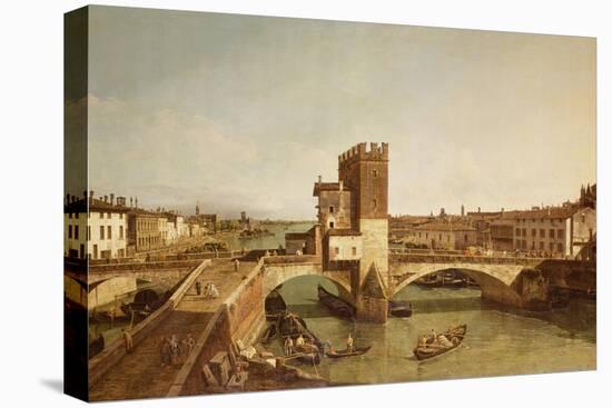 Ponte Delle Navi, Verona-Bernardo Bellotto-Premier Image Canvas