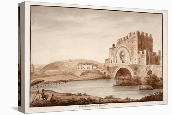 Ponte Nomentano, or Lamentano, 1833-Agostino Tofanelli-Premier Image Canvas